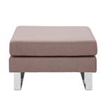 Pouf repose-pieds Portobello Tissu Tissu Milan : Gris-Marron - Luge