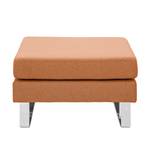 Pouf repose-pieds Portobello Tissu Tissu Milan : Marron rouille - Luge