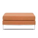 Pouf repose-pieds Portobello Tissu Tissu Milan : Marron rouille - Luge