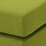 Polsterhocker Portobello Webstoff Stoff Ramira: Limette - Eckig