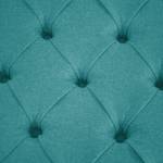 Pouf repose-pieds Pradera Tissu - Turquoise