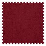 Pouf repose-pieds Rosewood Tissu - Rouge cerise