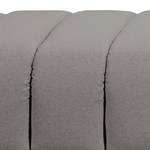 Polsterhocker Salou Webstoff Grau - Textil - 120 x 45 x 60 cm