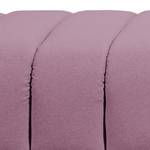 Polsterhocker Salou Webstoff Violett - Textil - 120 x 45 x 60 cm