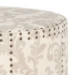 Polsterhocker Sherri Taupe/Beige