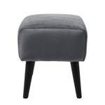 Pouf repose-pied Tremont Gris foncé