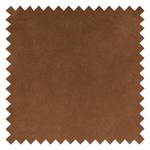 Pouf repose-pieds Yovanna Aspect cuir vieilli - Cognac