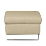 Pouf repose-pieds Yovanna Tissu Cappuccino