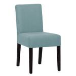 Chaises rembourrées Allegra (lot de 2) Tissu - Tissu Suria : Bleu clair