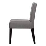 Chaises rembourrées Allegra (lot de 2) Tissu - Tissu Suria : Gris clair