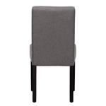 Chaises rembourrées Allegra (lot de 2) Tissu - Tissu Suria : Gris clair