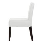 Chaises rembourrées Allegra (lot de 2) Tissu - Tissu Suria : Blanc