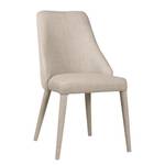 Chaises rembourrées Berit I (lot de 2) Tissu / Métal - Tissu Konya : Beige