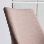 Gestoffeerde stoelen Brea geweven stof/essenhout - Lichtbruin