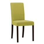 Chaises rembourrées Corinna (lot de 2) Tissu - Tissu Suria : Vert clair - Hêtre