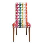 Chaises Econo Slim I (lot de 2) Tissu Multicolore