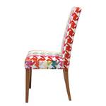 Gestoffeerde stoelen Bijou (2-delige set) - meerkleurige geweven stof