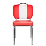 Chaises Elvis (lot de 2) Rouge / Blanc