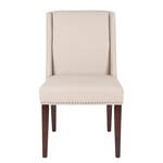 Chaises capitonnées Humphry (lot de 2) Taupe