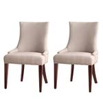 Chaises Lester (lot de 2) Taupe