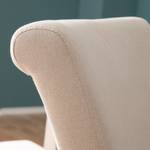 Chaise capitonnée Letters from Julia Tissu beige