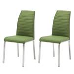 Stoelen Levittown (2-delige set) Appelgroen