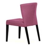 Gestoffeerde stoelen Lydia geweven stof/massief beukenhout - Stof Suria: Pink