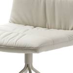 Chaises capitonnées Puglio (lot de 2) Imitation cuir - Beige