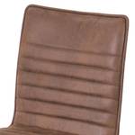 Gestoffeerde stoelen Norris (set van 2) microvezel/metaal