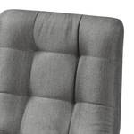 Gestoffeerde stoelen Saleno III geweven stof/massief eikenhout - Grijs/beukenhoutkleurig