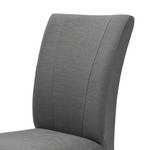 Chaises capitonnées Sarpsborg (lot de 2) Textile - Marron gris/ Hêtre