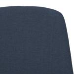 Chaises rembourrées Stig II (lot de 2) Tissu / Chêne massif - Tissu Vesta : Bleu - Chêne
