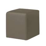 Sgabello imbottito Cube Similpelle Muddy