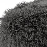 Pouf Pamina Imitation peau de mouton - Graphite - Graphite