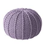 Pouf Rosita Webstoff - Flieder