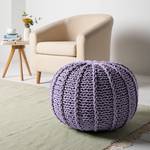 Pouf Rosita Webstoff - Flieder