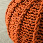 Pouf Rosita Tissu - Orange