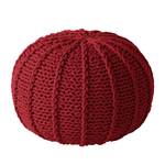 Pouf Rosita Tissu - Rouge