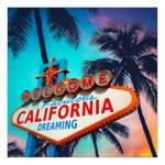 Floatglasbild California Dreaming Multicolor - Glas - 80 x 80 x 1.5 cm