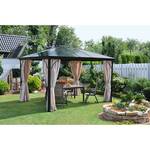 Pavillon Profi Bos Aluminium / Matériau synthétique Polyester Anthracite Naturel