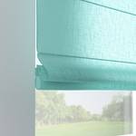 Store bateau Verona III Tissu - Turquoise - 130 x 170 cm