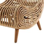 Fauteuil Melitto Rotin / Acajou