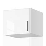 Rehausse pour armoire KiYDOO 1 porte Blanc brillant / Blanc alpin - Butoir à gauche