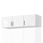 Rehausse pour armoire KiYDOO Blanc brillant / Blanc alpin - Largeur : 136 cm