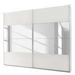 Armoire à portes coulissantes Quadra Blanc alpin - 181 x 210 cm