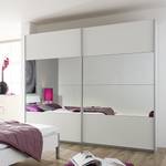 Armoire à portes coulissantes Quadra Blanc alpin - 181 x 230 cm