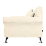 Chaise Longue Kendale I geweven stof - Beige - Armleuning vooraanzicht rechts