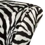 Longchair Maidford microvezel zebra print