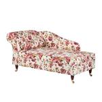 Chaise longue Colmar stof - beige - armleuning vooraanzicht links - Armleuning vooraanzicht links