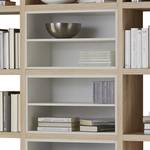 Open kast Concept III Eikenhouten look/wit